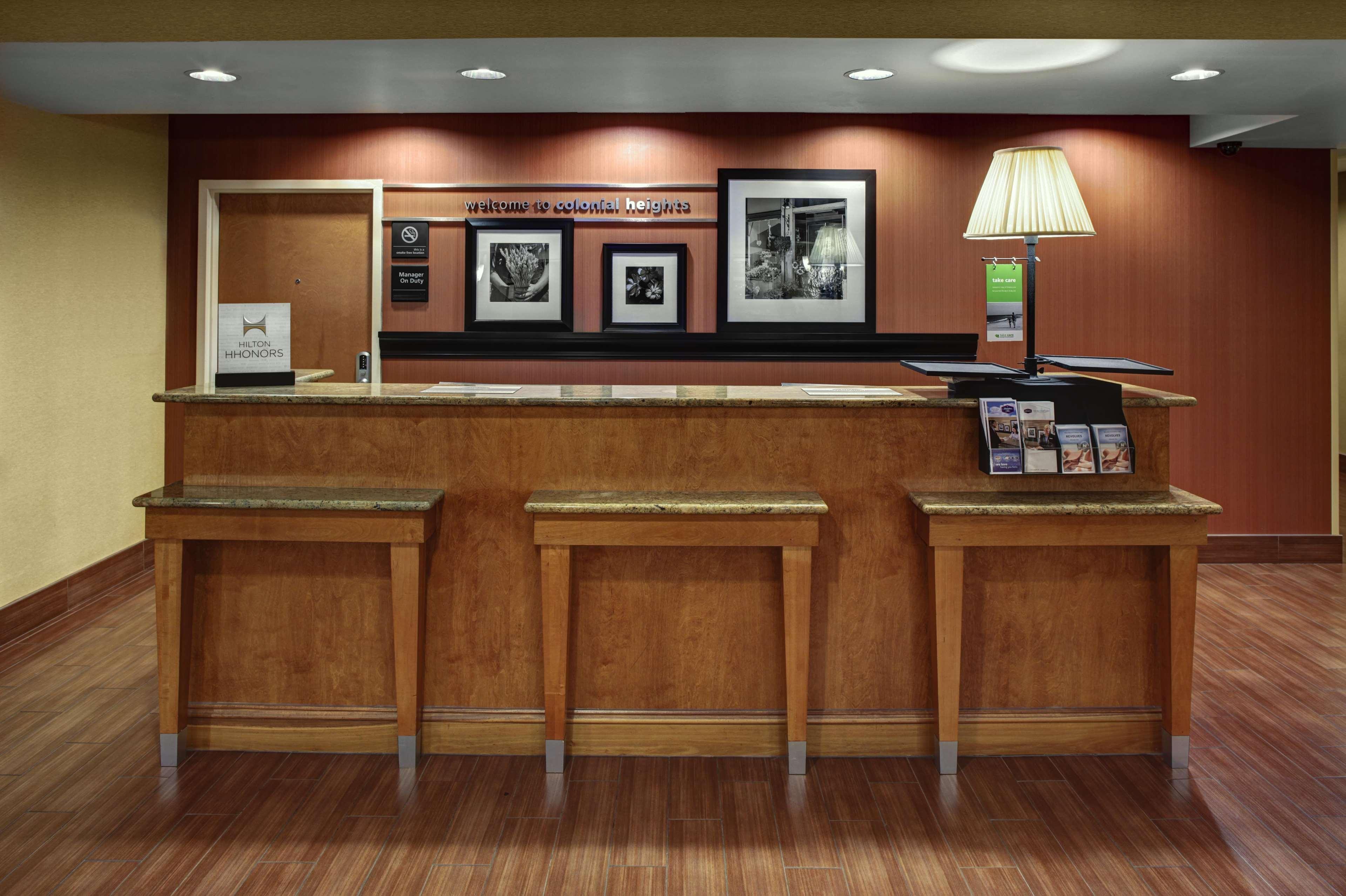 Hampton Inn Petersburg - Southpark Mall Colonial Heights Interiør bilde